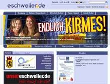 Tablet Screenshot of eschweiler.de